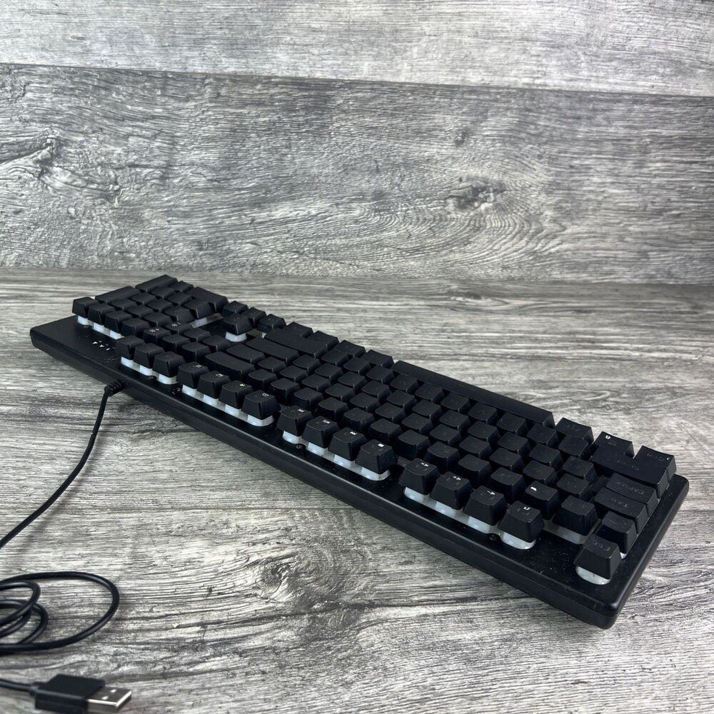 iBUYPOWER KB-IBP-2210 Wired RGB Gaming Keyboard — Tested Working - Picture 6 of 9